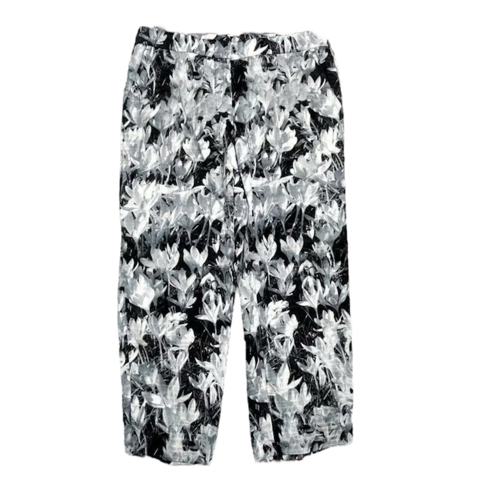 DRIES VAN NOTEN flower trousers